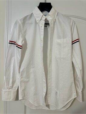 NWT Thom Browne Oxford Shirt. Sz 1 (38, S).
